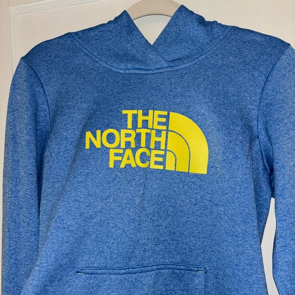 The North Face Blue and Green Hoodie - Picture 2 of 8